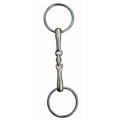 Wędzidło podwójnie łamane Argentan 16mm